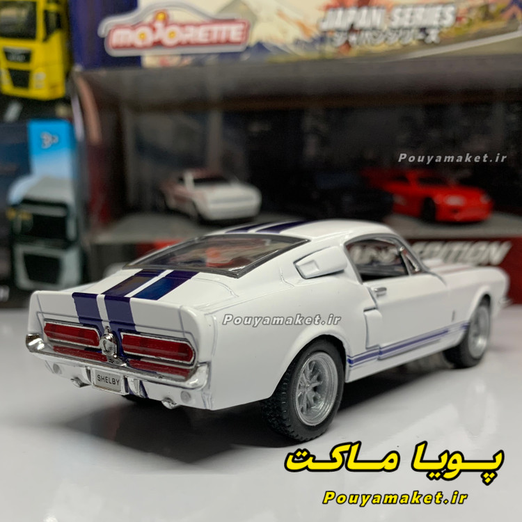 ماکت ماشین فلزی فورد موستانگ شلبی کبرا Ford Mustang Shelby GT500 کینسمارت