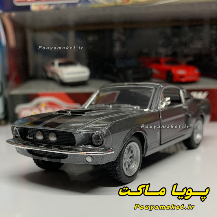 ماکت ماشین فلزی فورد موستانگ شلبی کبرا Ford Mustang Shelby GT500 کینسمارت