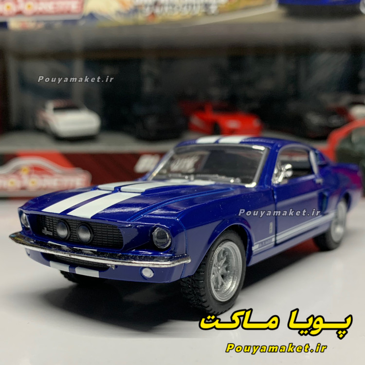 ماکت ماشین فلزی فورد موستانگ شلبی کبرا Ford Mustang Shelby GT500 کینسمارت