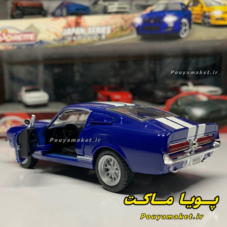 ماکت ماشین فلزی فورد موستانگ شلبی کبرا Ford Mustang Shelby GT500 کینسمارت