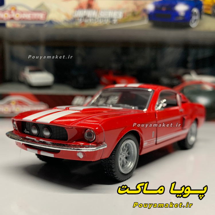 ماکت ماشین فلزی فورد موستانگ شلبی کبرا Ford Mustang Shelby GT500 کینسمارت