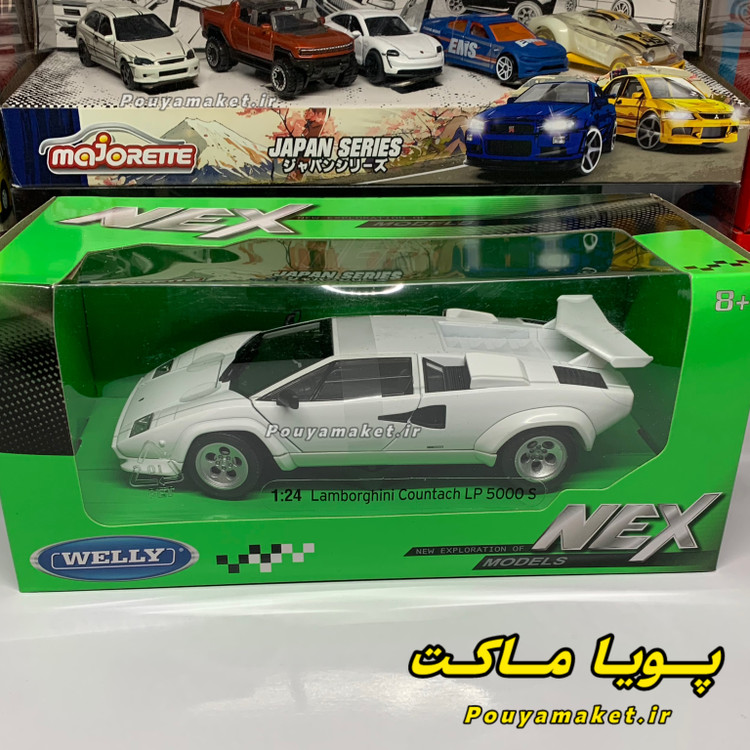 ماکت ماشین فلزی لامبورگینی کانتاش ویلی 1:24