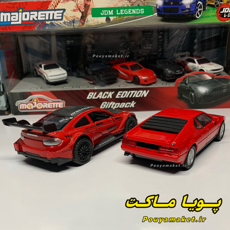 ماکت ماشین فلزی بی ام و BMW M1 ویلی + بی ام و BMW M8