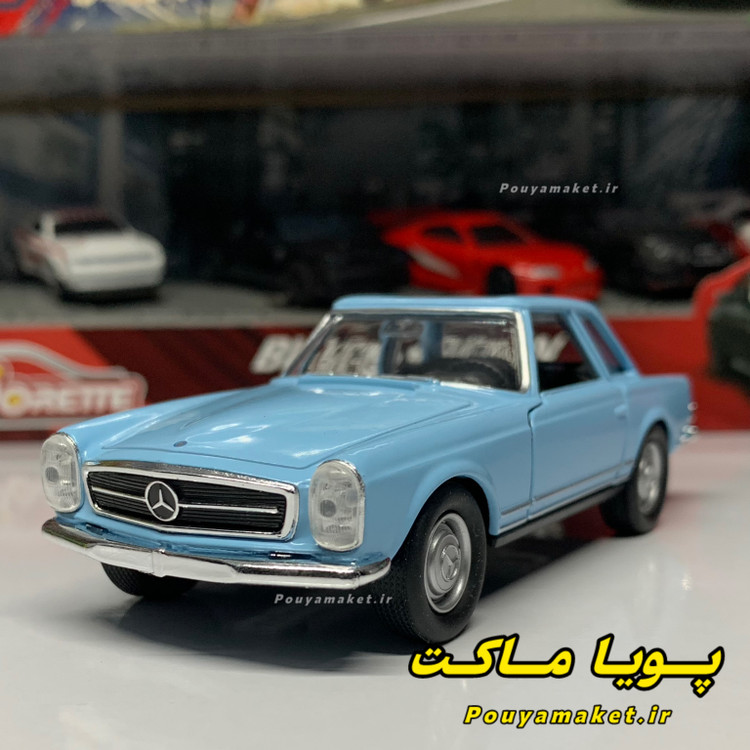 ماکت ماشین فلزی مرسدس بنز پاگودا 230SL ویلی