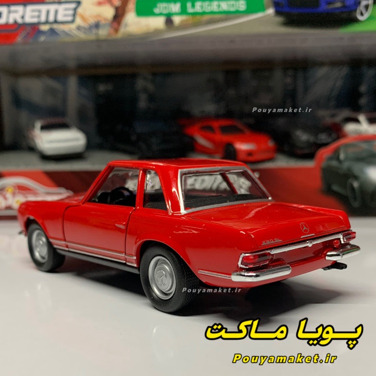 ماکت ماشین فلزی مرسدس بنز پاگودا 230SL ویلی