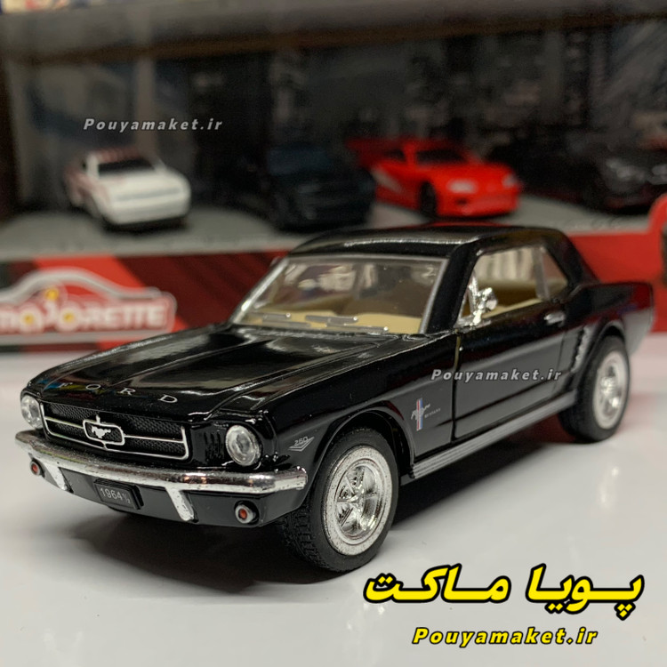 ماکت ماشین فلزی فورد موستانگ Ford Mustang 1964 1/2 کینسمارت