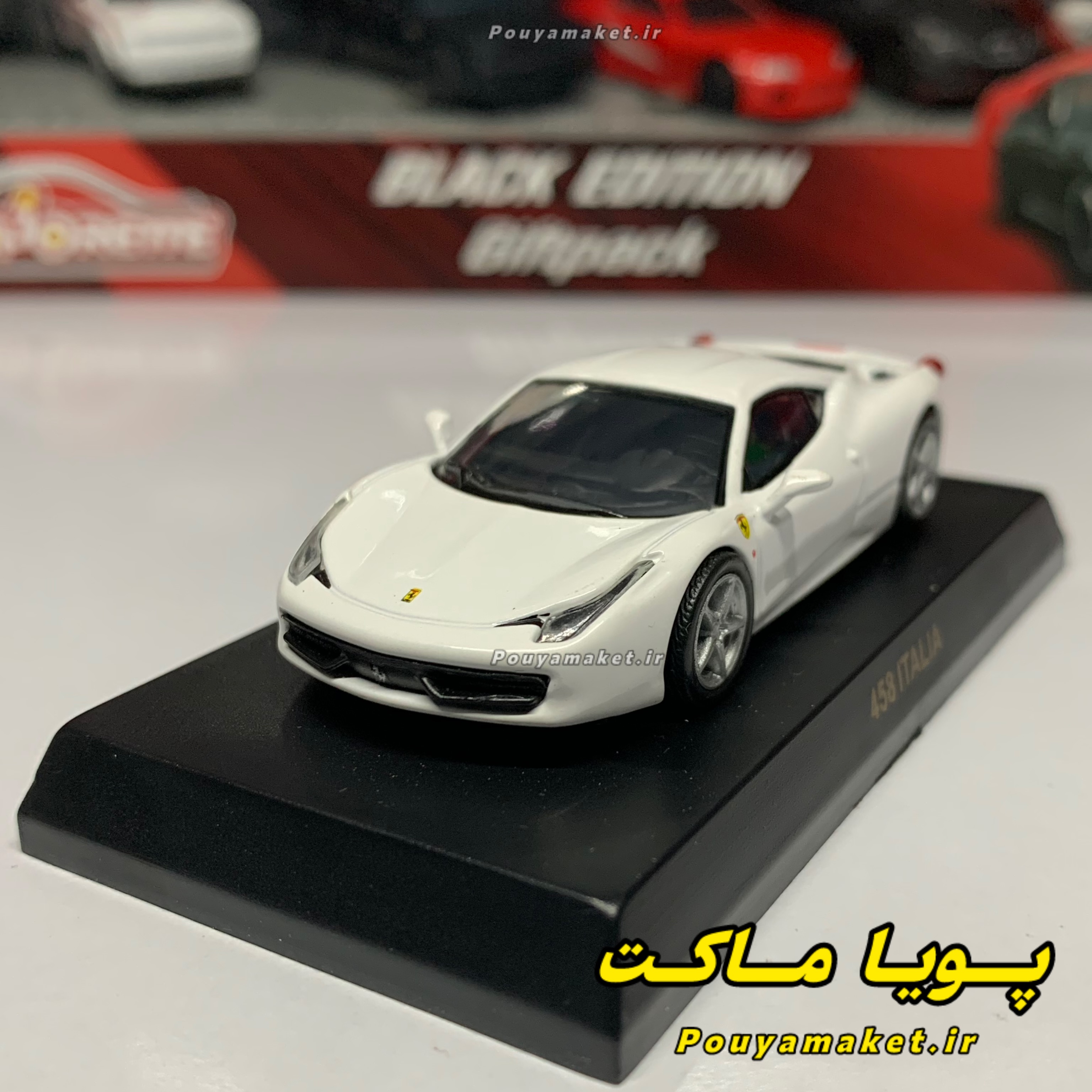 ماکت ماشین فلزی فراری Ferrari 458 کیوشو