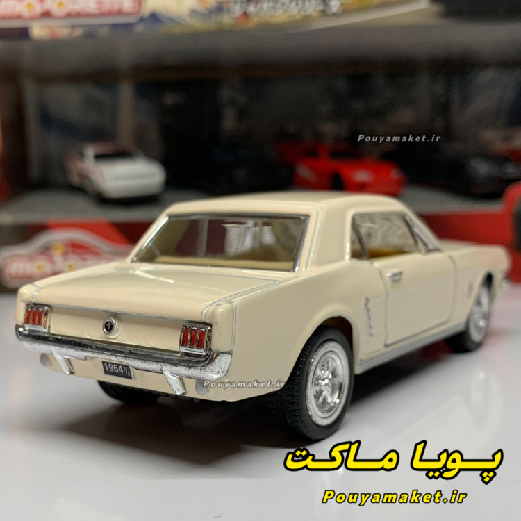 ماکت ماشین فلزی فورد موستانگ Ford Mustang 1964 1/2 کینسمارت