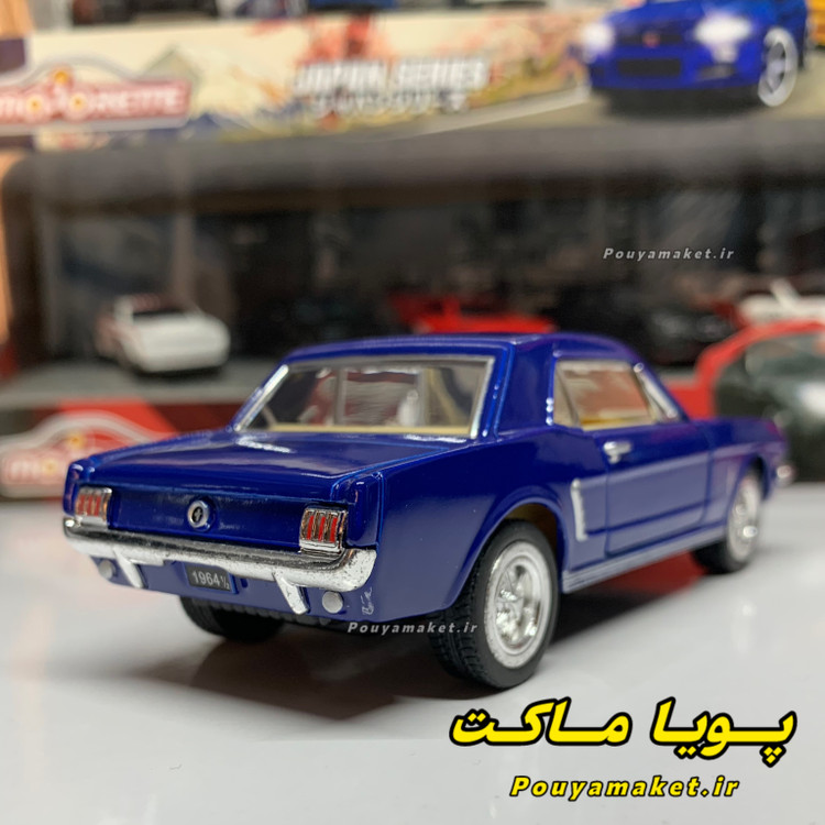 ماکت ماشین فلزی فورد موستانگ Ford Mustang 1964 1/2 کینسمارت