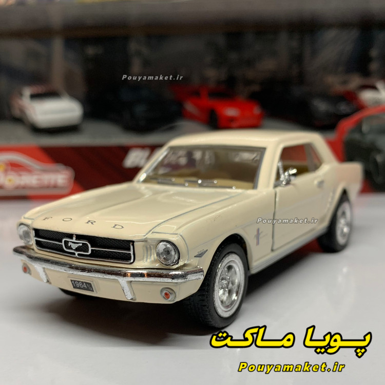 ماکت ماشین فلزی فورد موستانگ Ford Mustang 1964 1/2 کینسمارت