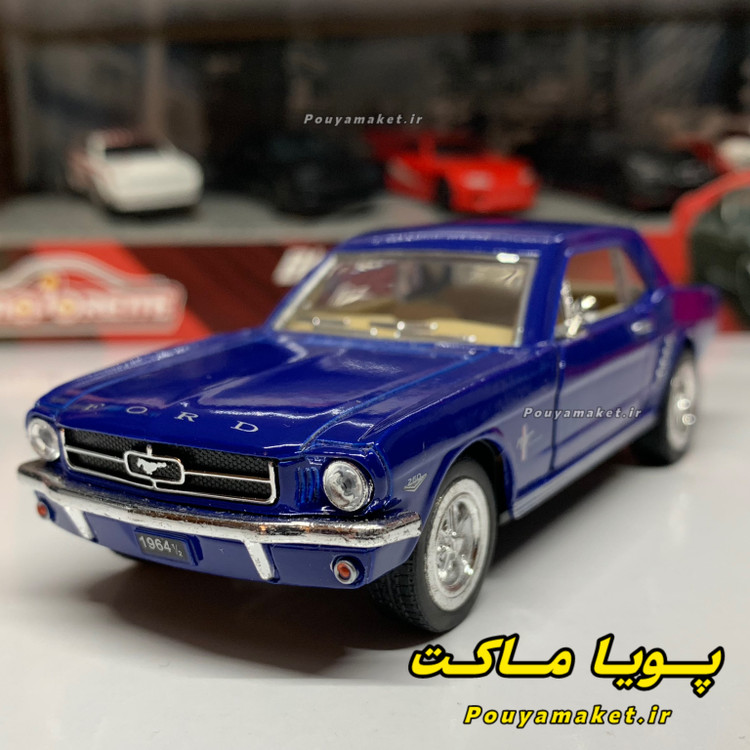 ماکت ماشین فلزی فورد موستانگ Ford Mustang 1964 1/2 کینسمارت