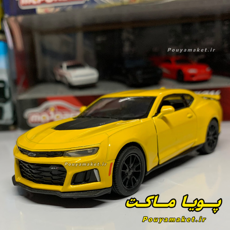 ماکت ماشین فلزی شورلت کامارو ZL1 کینسمارت