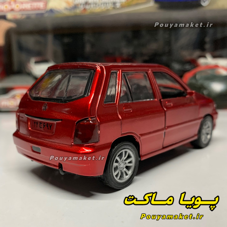 ماکت ماشین فلزی سایپا پراید 111