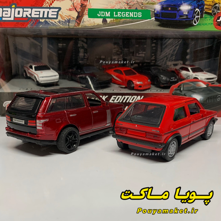 ماکت ماشین فلزی فولکس واگن گلف ویلی + رنجروور
