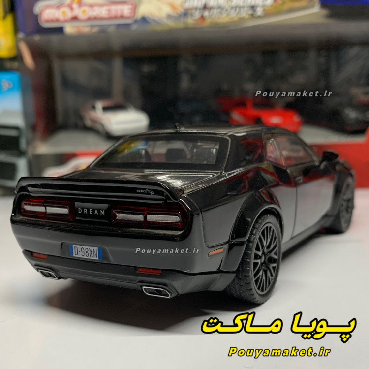 ماکت ماشین فلزی دوج چلنجر هلکت مقیاس 1:32 - Dodge Challenger SRT Hellcat