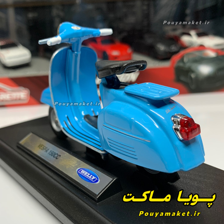 ماکت موتور فلزی وسپا 1:18 ویلی Vespa 150CC