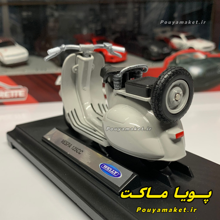 ماکت موتور فلزی وسپا 1:18 ویلی Vespa 125CC