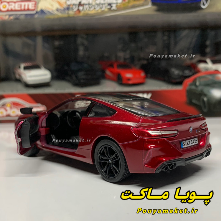 ماکت ماشین فلزی بی ام و BMW Competition Coupe M8 کینسمارت