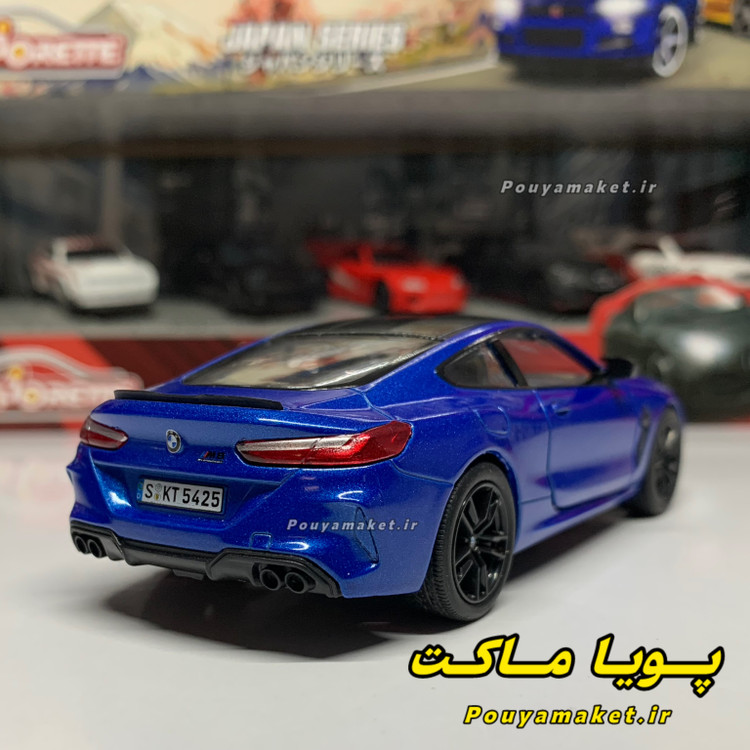 ماکت ماشین فلزی بی ام و BMW Competition Coupe M8 کینسمارت