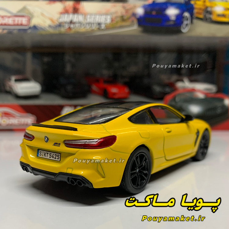 ماکت ماشین فلزی بی ام و BMW Competition Coupe M8 کینسمارت