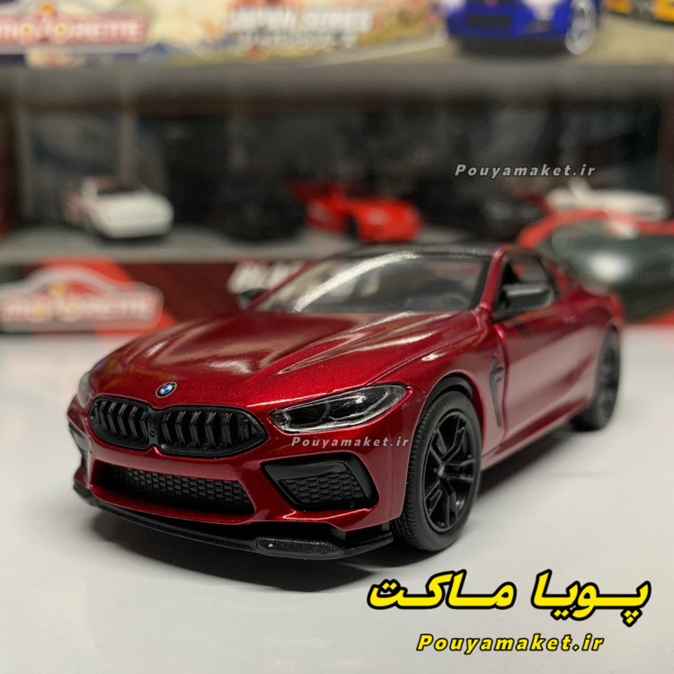 ماکت ماشین فلزی بی ام و BMW Competition Coupe M8 کینسمارت