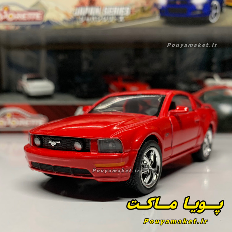 ماکت ماشین فلزی فورد موستانگ Ford Mustang 2006 کینسمارت