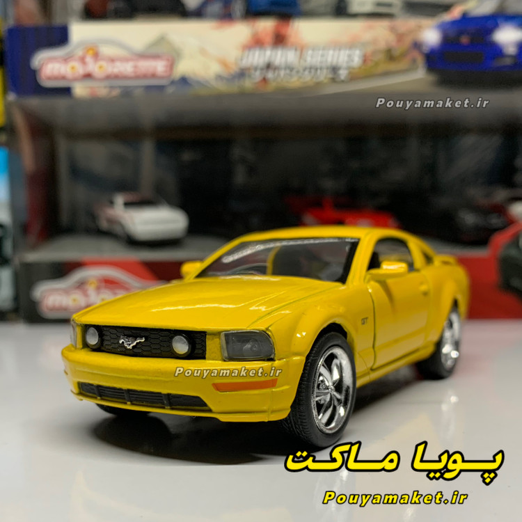 ماکت ماشین فلزی فورد موستانگ Ford Mustang 2006 کینسمارت
