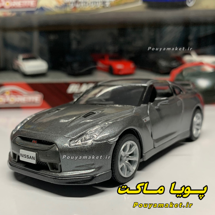 ماکت ماشین فلزی نیسان جی تی آر Nissan GTR R35 کینسمارت Kinsmart