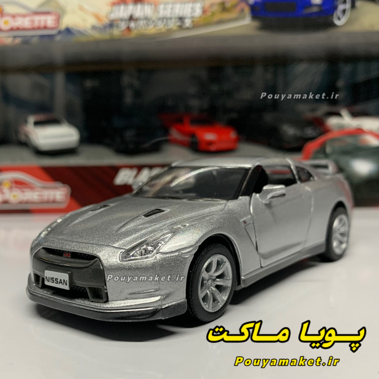 ماکت ماشین فلزی نیسان جی تی آر Nissan GTR R35 کینسمارت Kinsmart