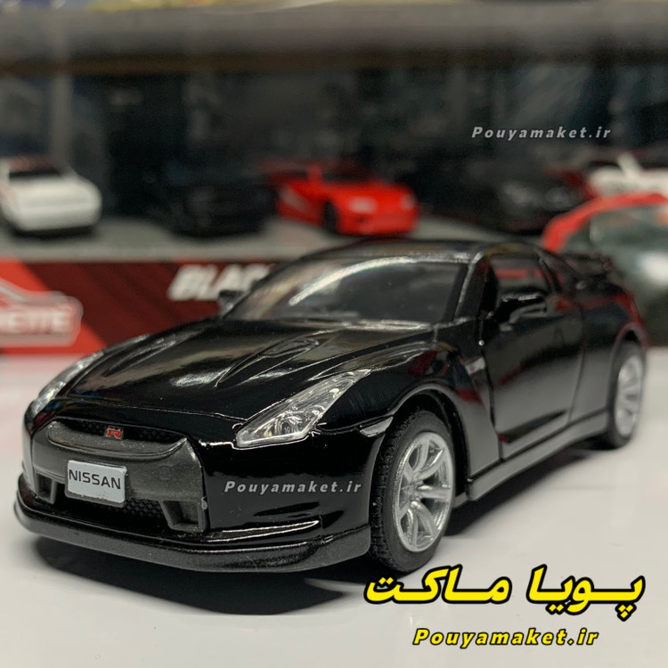 ماکت ماشین فلزی نیسان جی تی آر Nissan GTR R35 کینسمارت Kinsmart