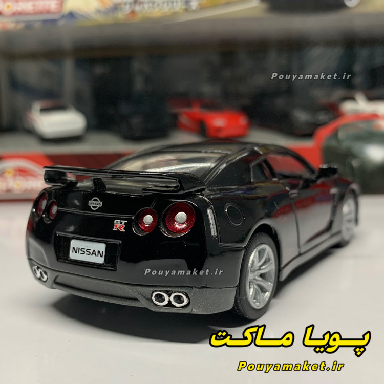 ماکت ماشین فلزی نیسان جی تی آر Nissan GTR R35 کینسمارت Kinsmart