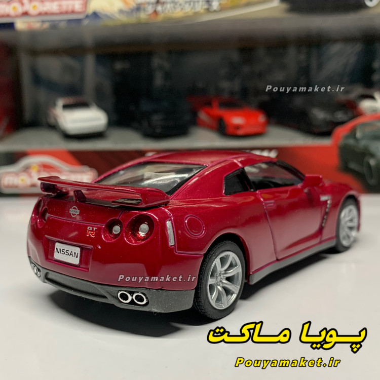 ماکت ماشین فلزی نیسان جی تی آر Nissan GTR R35 کینسمارت Kinsmart