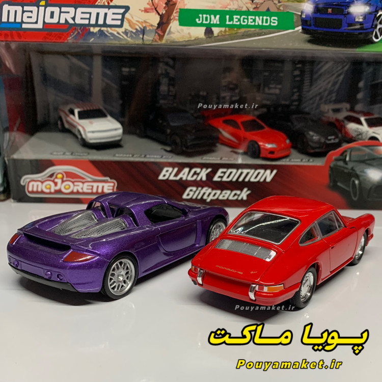 ماکت ماشین فلزی پورشه 911 ویلی + پورشه کررا