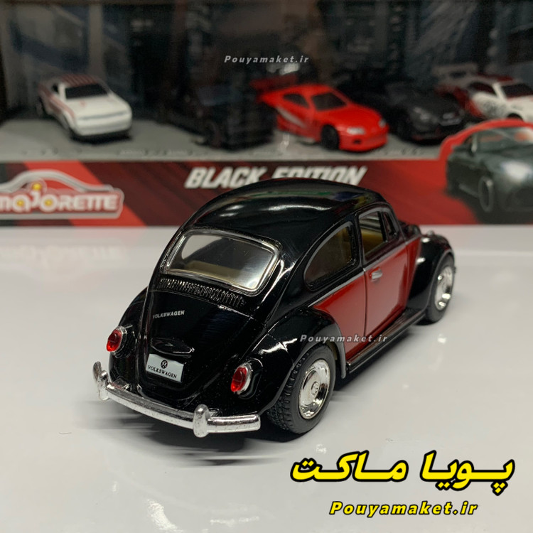 ماکت ماشین فلزی فولکس واگن بیتل Volkswagen کینسمارت