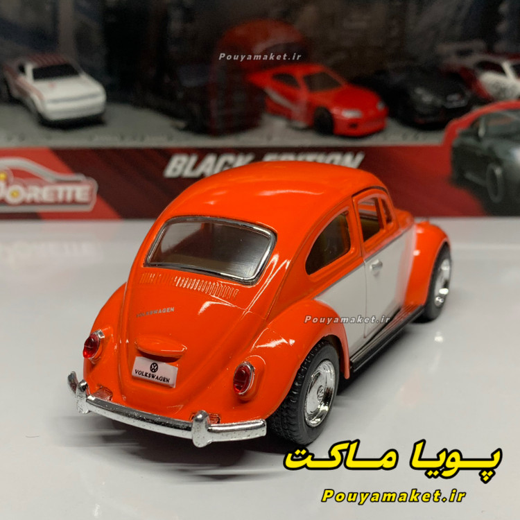 ماکت ماشین فلزی فولکس واگن بیتل Volkswagen کینسمارت