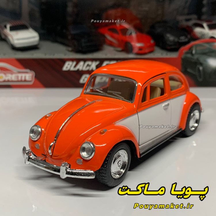 ماکت ماشین فلزی فولکس واگن بیتل Volkswagen کینسمارت