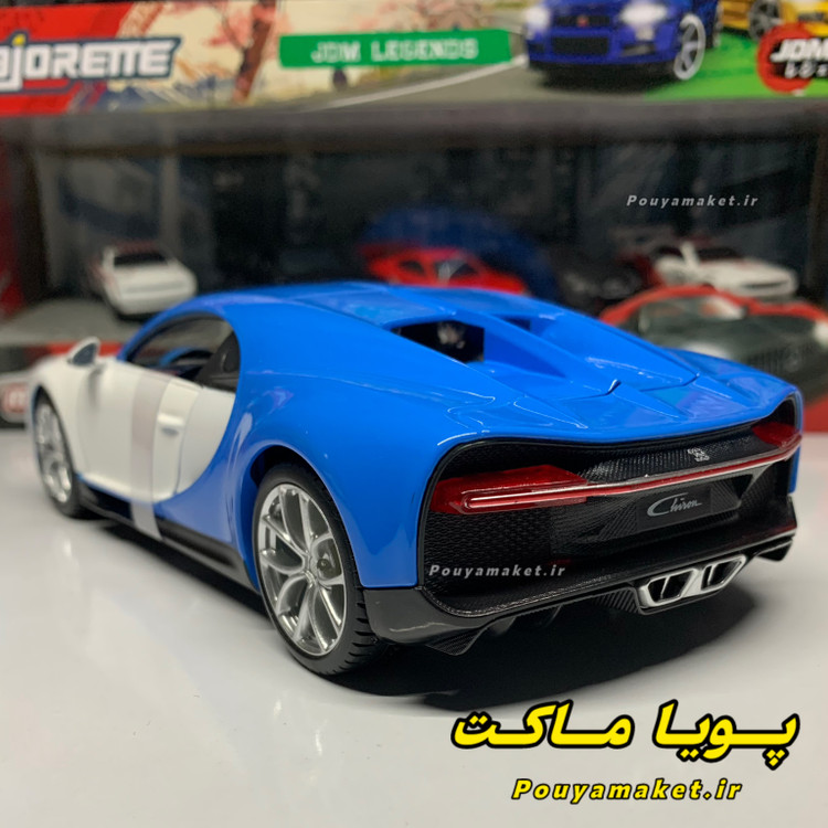 ماکت ماشین فلزی بوگاتی شیرون مایستو دیزاین 1/24