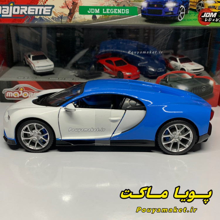 ماکت ماشین فلزی بوگاتی شیرون مایستو دیزاین 1/24