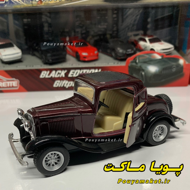 ماکت ماشین فلزی فورد Ford Window Coupe 1932 کینسمارت