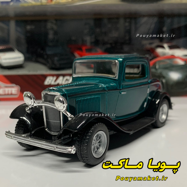 ماکت ماشین فلزی فورد Ford Window Coupe 1932 کینسمارت