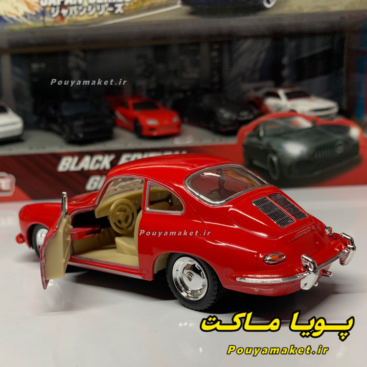 ماکت ماشین فلزی پورشه کررا Porsche Carrera کینسمارت