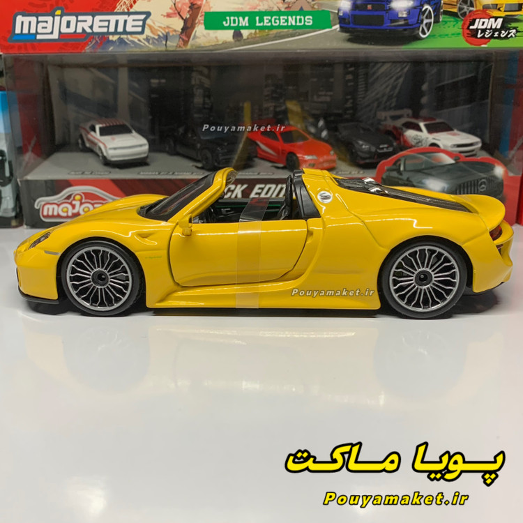 ماکت ماشین فلزی پورشه 918 اسپایدر بوراگو 1/24