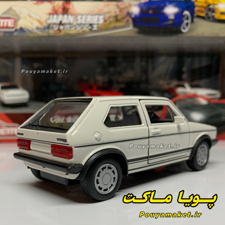 ماکت ماشین فلزی فولکس واگن گلف Volkswagen Golf GTI ویلی