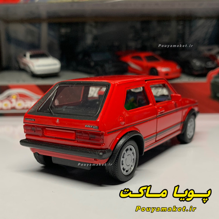 ماکت ماشین فلزی فولکس واگن گلف Volkswagen Golf GTI ویلی
