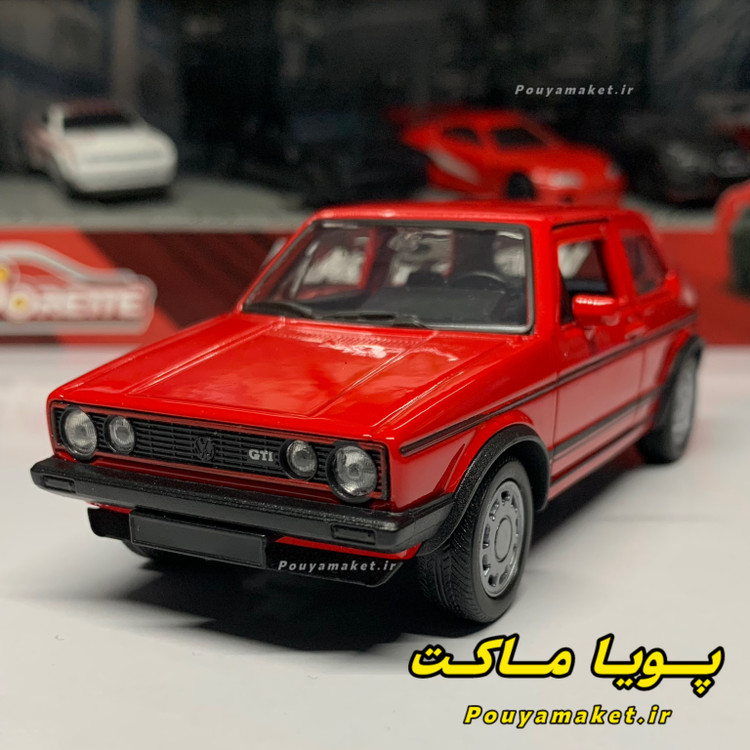 ماکت ماشین فلزی فولکس واگن گلف Volkswagen Golf GTI ویلی