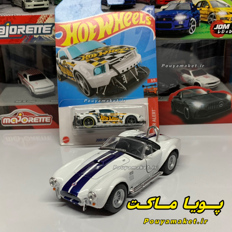 ماکت ماشین فلزی فورد شلبی کبرا کینسمارت + فورد موستانگ هات ویلز