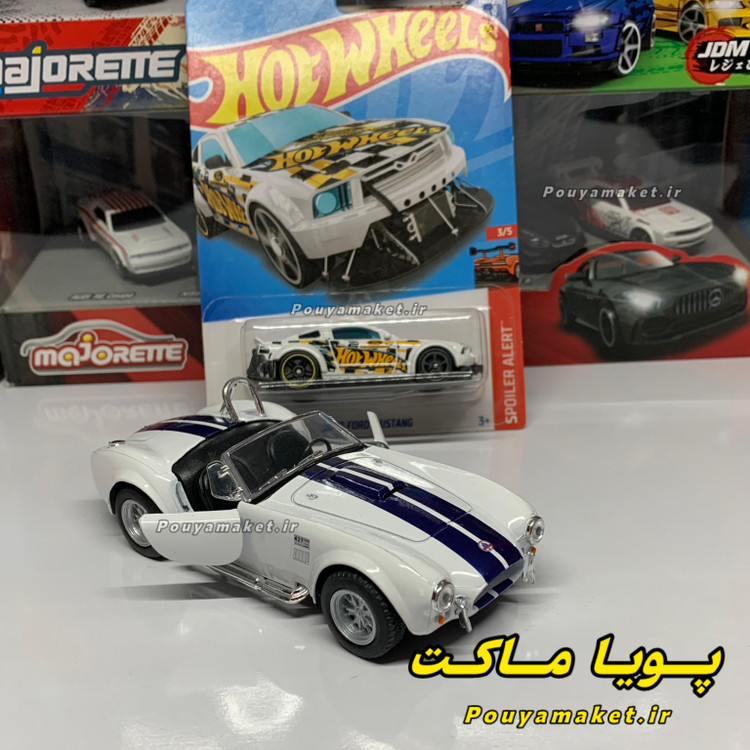 ماکت ماشین فلزی فورد شلبی کبرا کینسمارت + فورد موستانگ هات ویلز