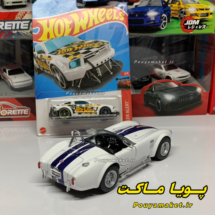 ماکت ماشین فلزی فورد شلبی کبرا کینسمارت + فورد موستانگ هات ویلز