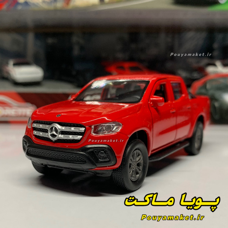 ماکت ماشین فلزی بنز ایکس کلاس پیکاپ Benz X Class ویلی