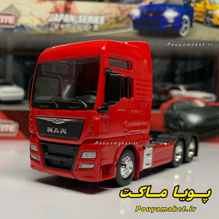 ماکت فلزی مان MAN TGX ویلی 1:64 / 12 سانتی متر